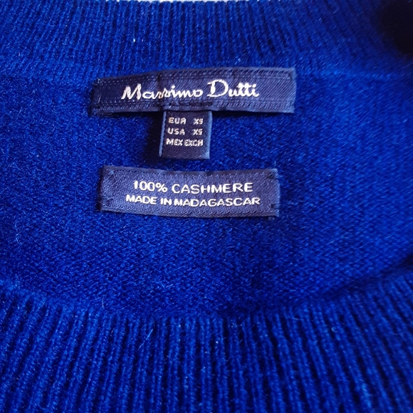 Mossimo Dutti, Cashmere,  Side Slit, XS,  Pullover - Picture 3 of 6